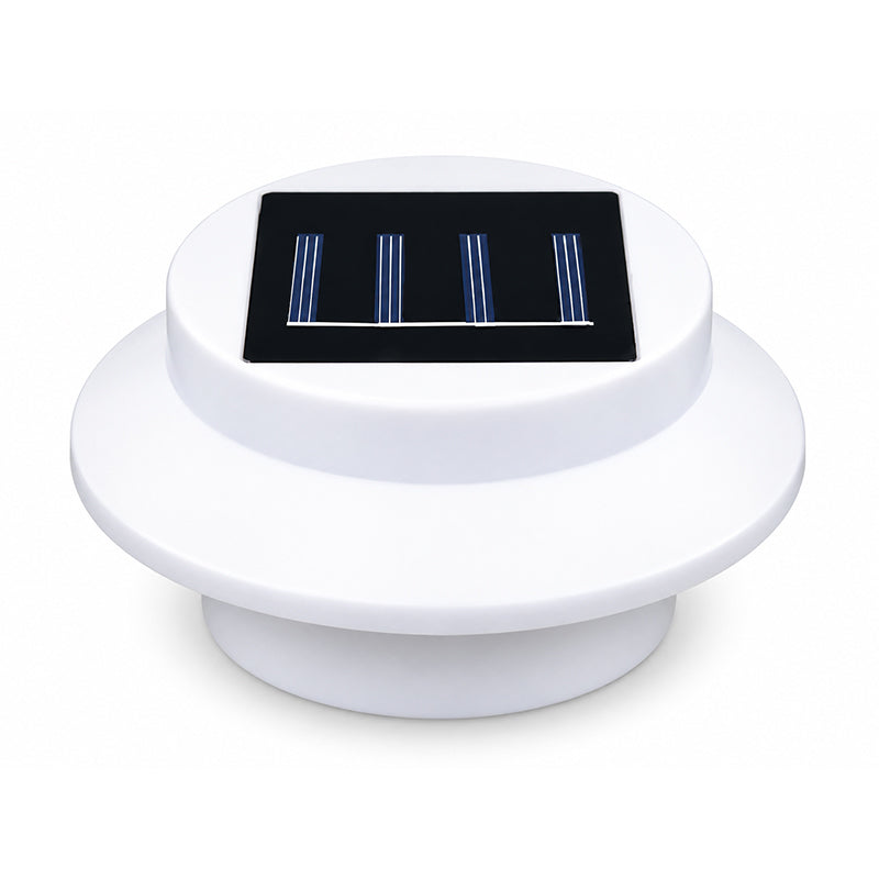 ☀️ Solcellsdriven LED-vägglampa för takrännan | Accentbelysning för utomhusbruk