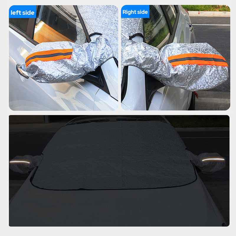 🚗 50% RABATT NU! ✨ Främre vindruteskydd täcke – skydd för alla fyra årstider, frostskydd & hög kvalitet – perfekt för bilar, vanar och SUV:ar ❄️☀️