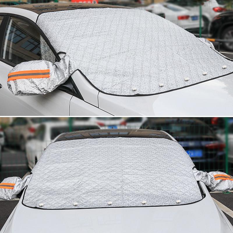 🚗 50% RABATT NU! ✨ Främre vindruteskydd täcke – skydd för alla fyra årstider, frostskydd & hög kvalitet – perfekt för bilar, vanar och SUV:ar ❄️☀️