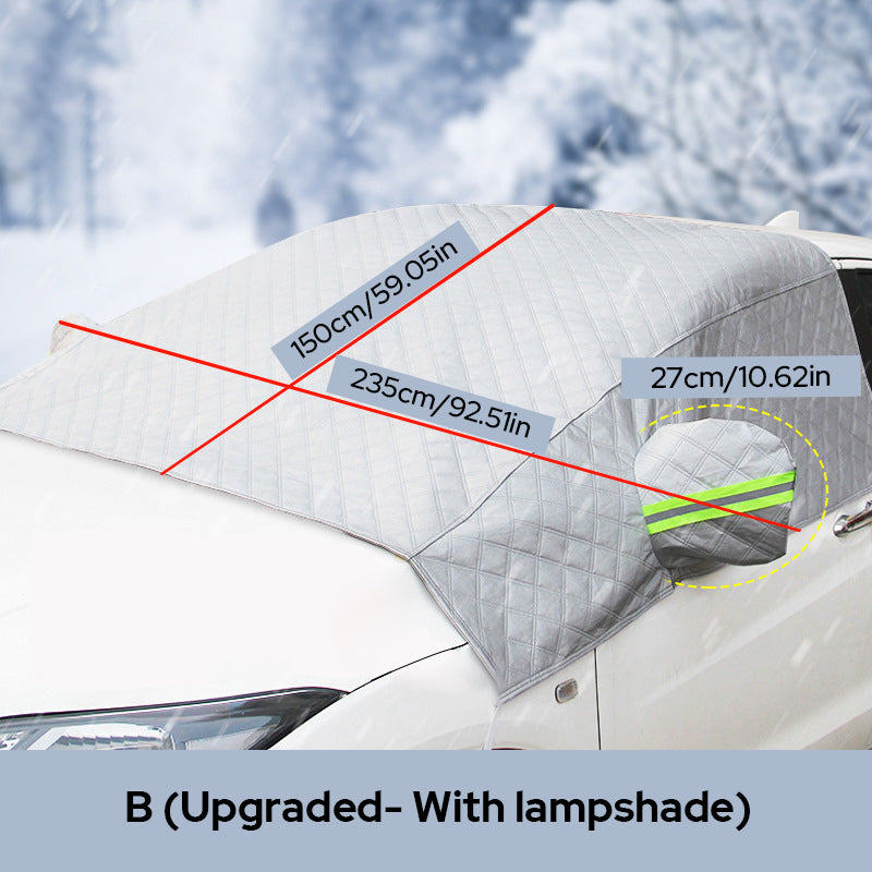 🚗 50% RABATT NU! ✨ Främre vindruteskydd täcke – skydd för alla fyra årstider, frostskydd & hög kvalitet – perfekt för bilar, vanar och SUV:ar ❄️☀️